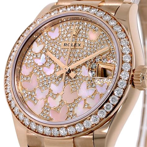 rolex rose gold gmt ii|rolex butterfly rose gold watch.